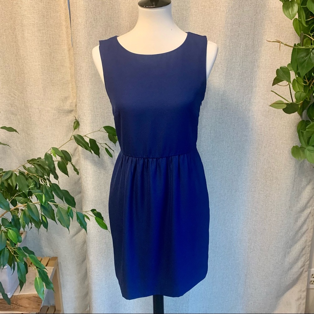 J. Crew blue dress